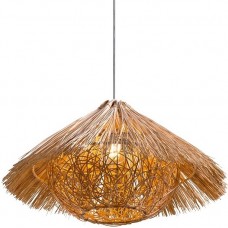 Φωτιστικό Κρεμαστό Μονόφωτο Φ54cm E27 230V Ξύλινο 955WOODY/1  